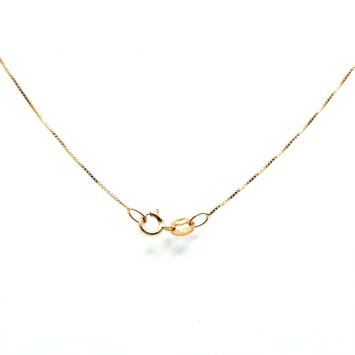 Cadena Veneciana (45cm) en Oro Rosado 14K