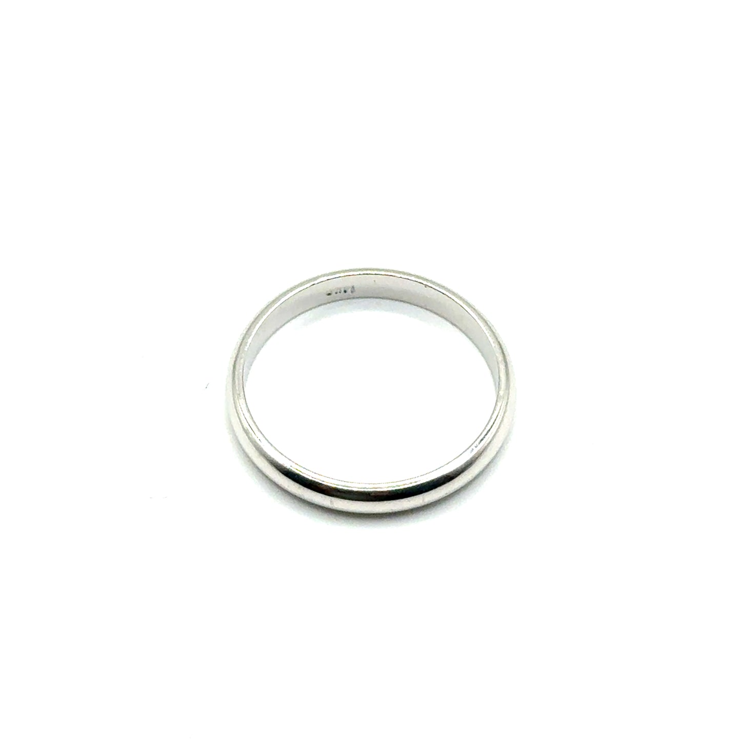Banda (3mm) en Oro Blanco 14K