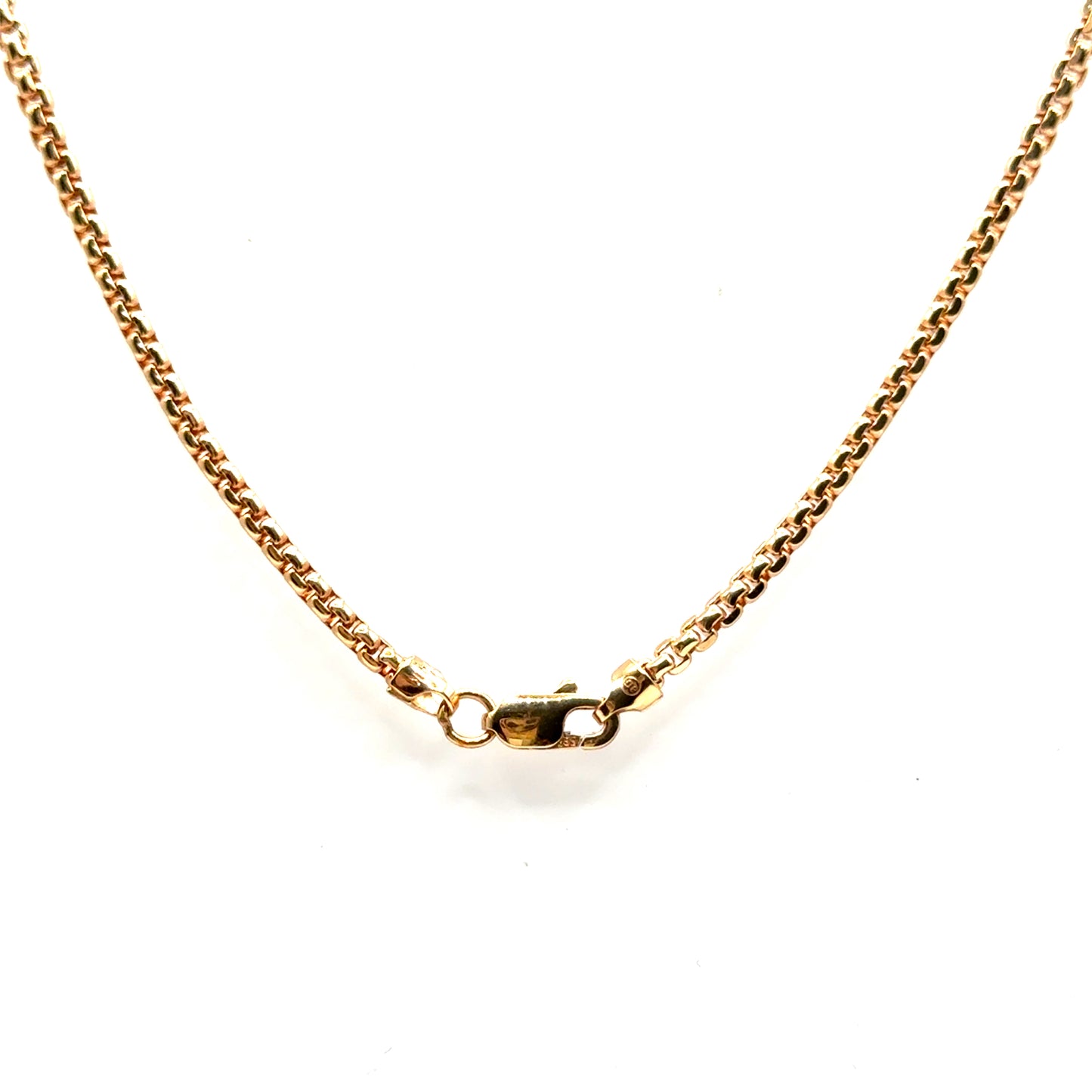Cadena Franco en Oro Rosado 14K