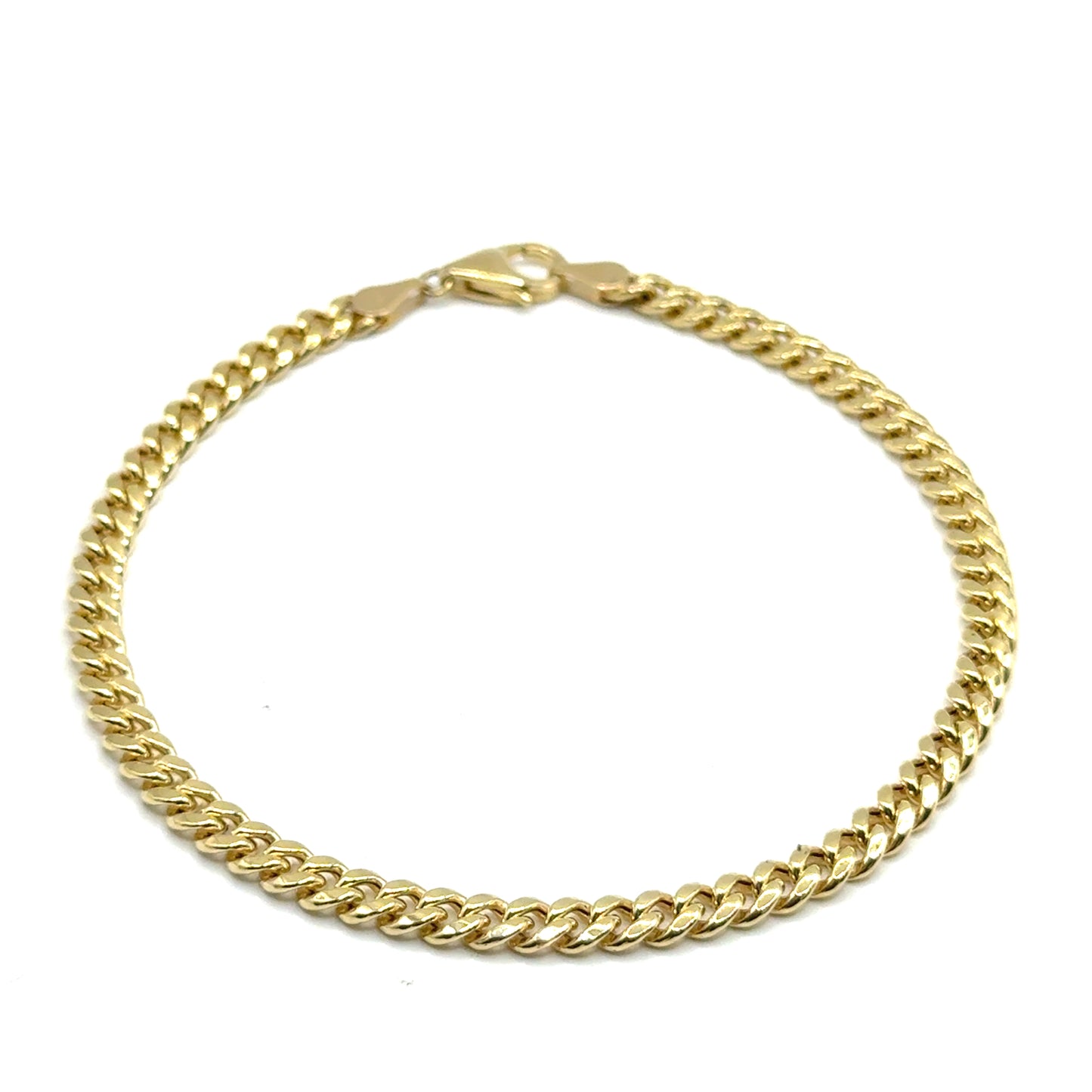 Pulsera Cubana en Oro 14K