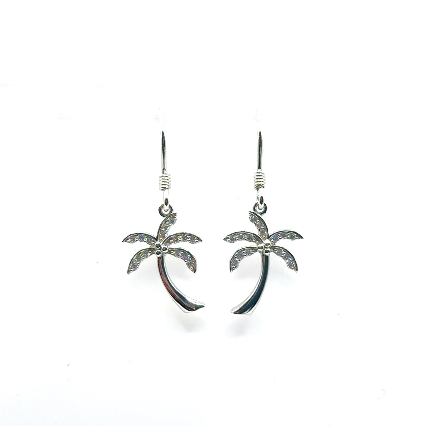Aretes (Palmera) en Plata 925