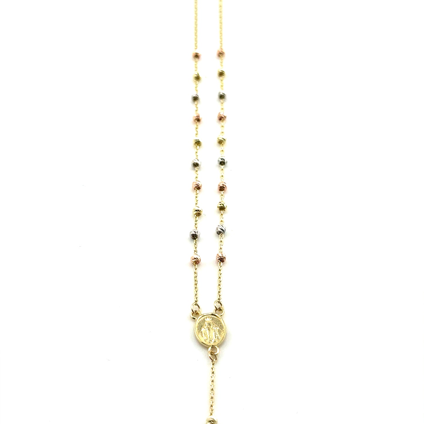 Rosario (liviano) en Oro de Tres Tono