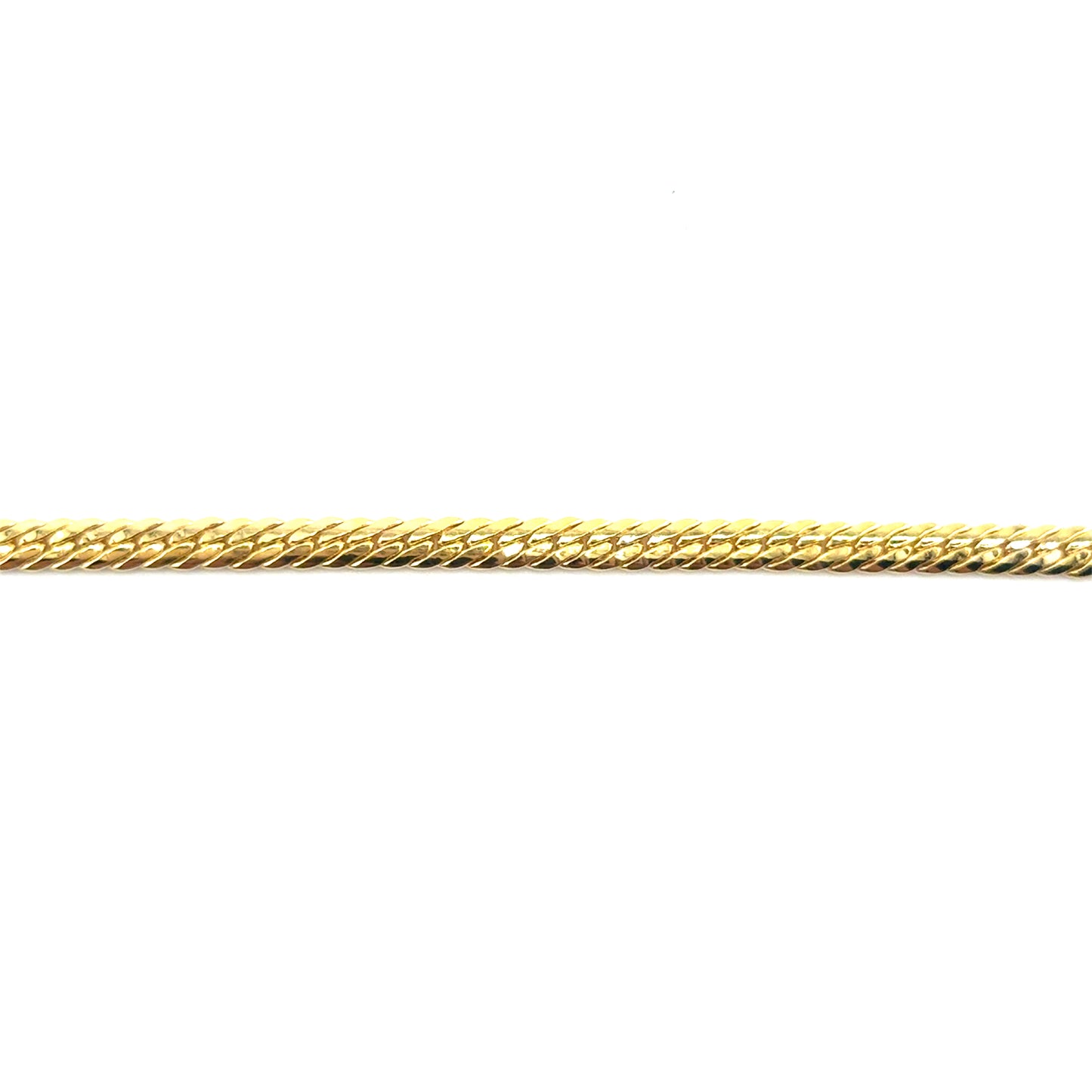 Pulsera (lomo de corvina) en Oro 10K