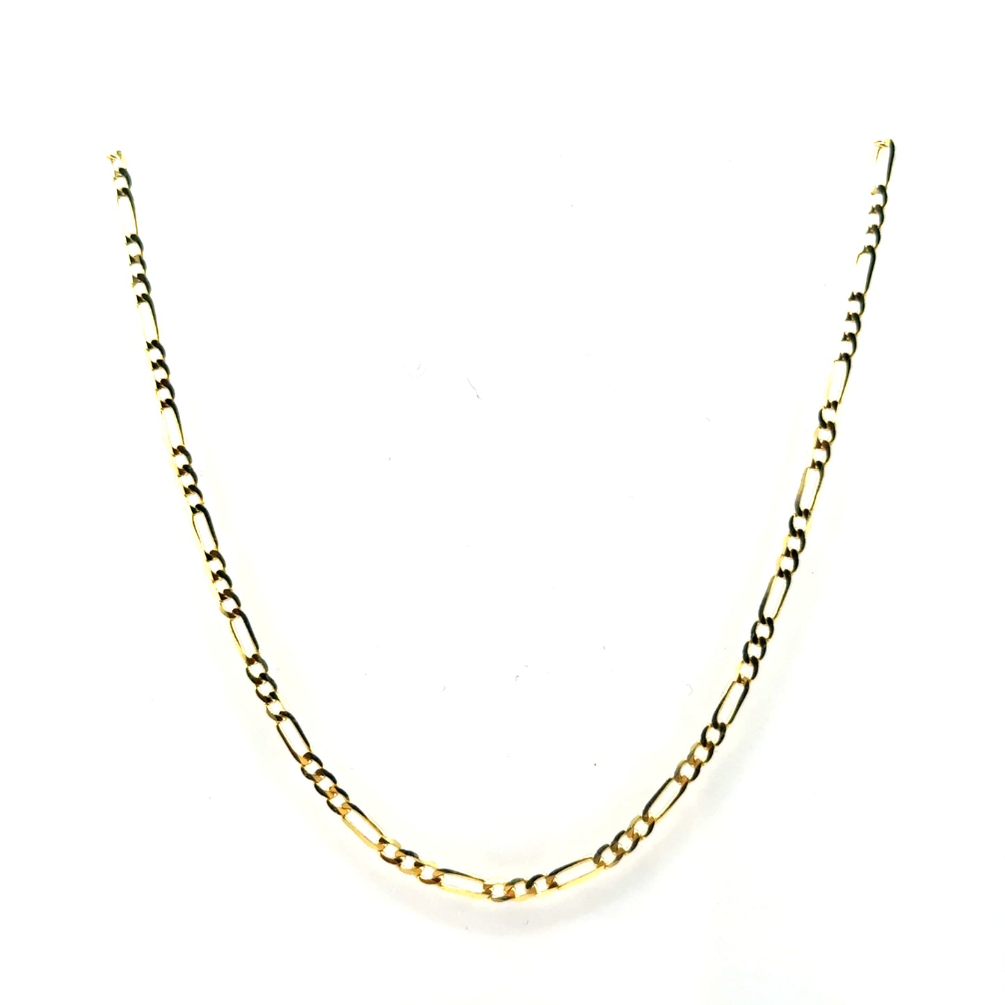 Cadena Cartier (2.5mm/60cm) en Plata (bañado)
