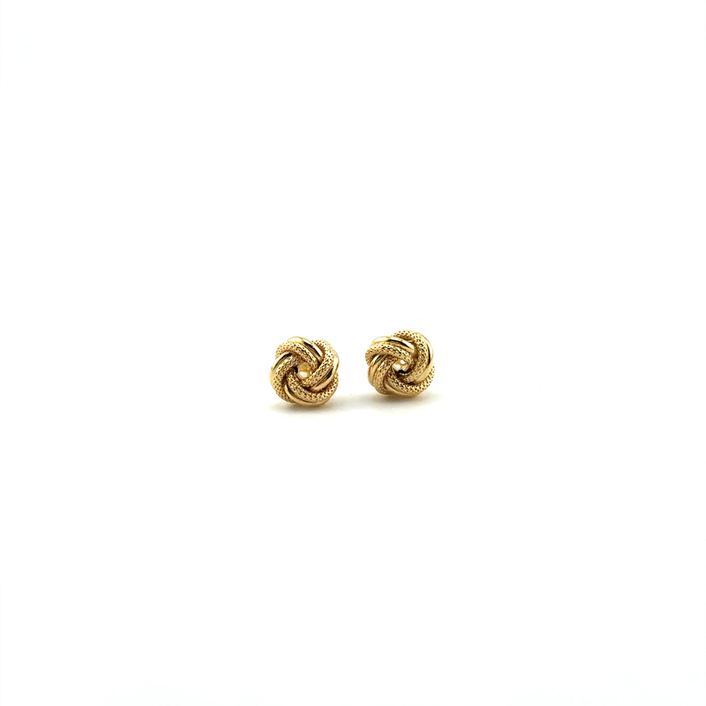Aretes (nudos) en Oro 10K