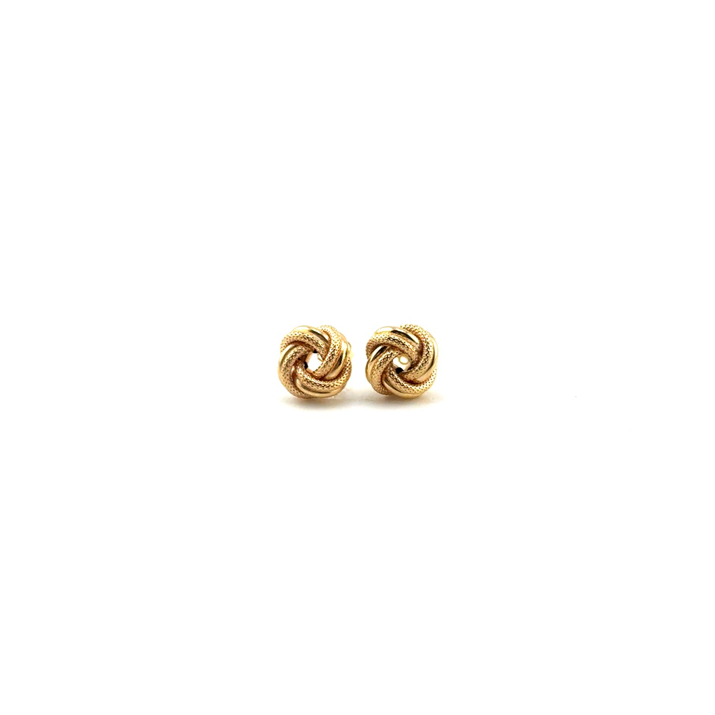 Aretes (nudos) en Oro 10K