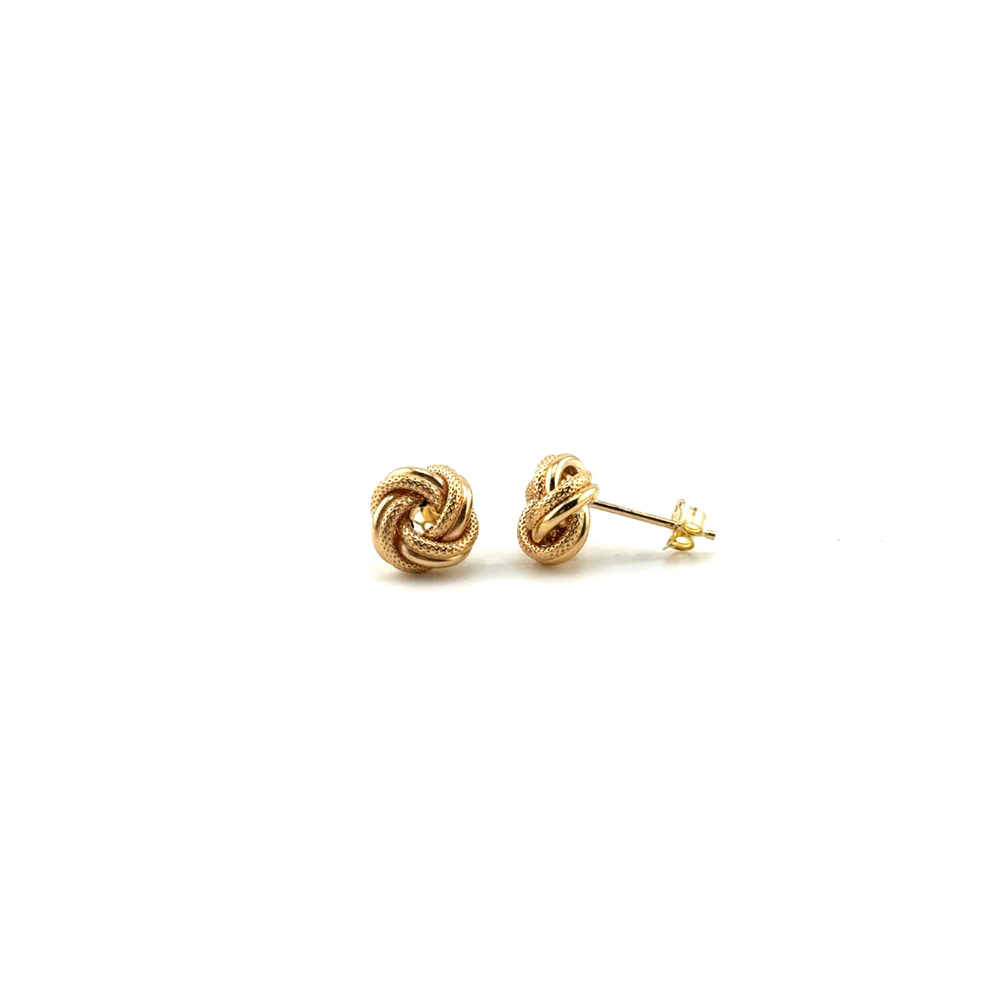 Aretes (nudos) en Oro 10K