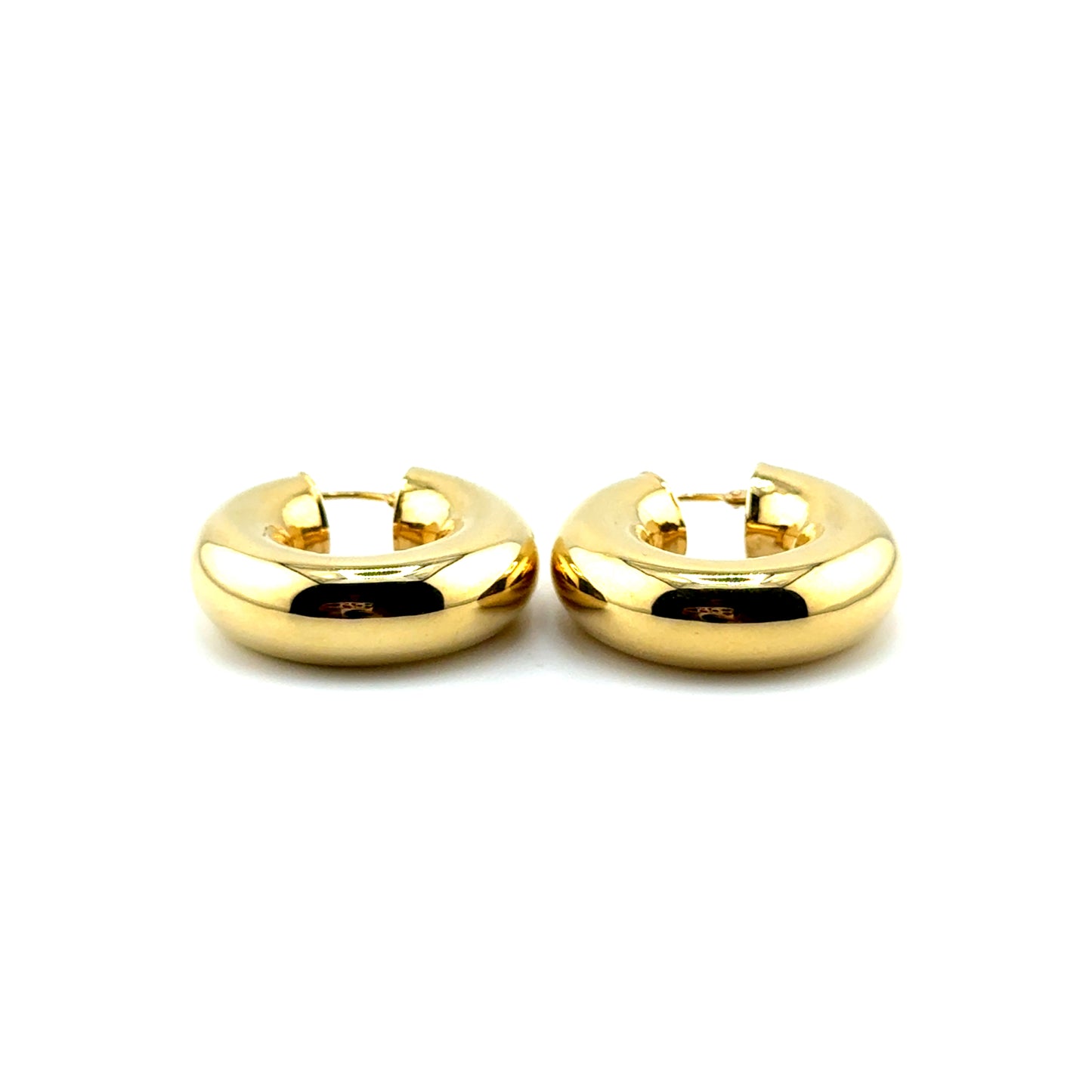 Argollas (chunky) en Oro 10K