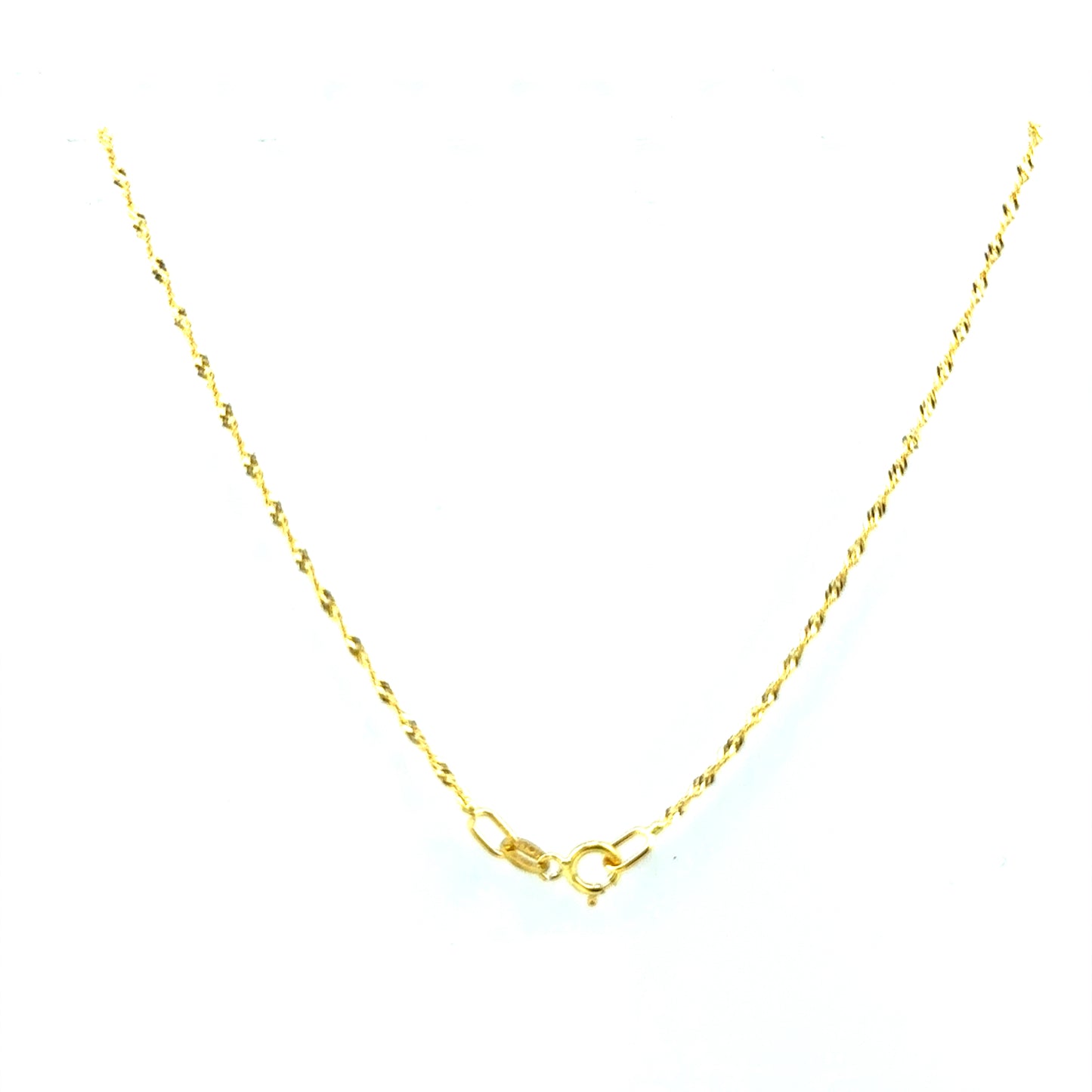 Cadena (singapur) en Oro 10K (50cm)