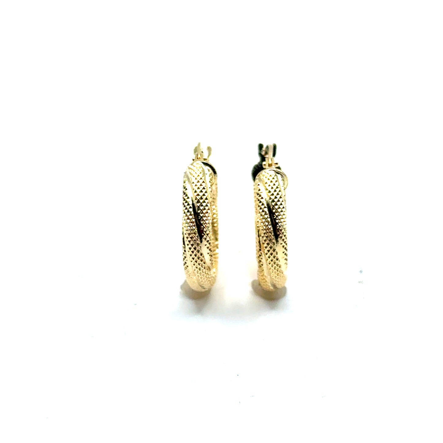 Argollas (matte) en Oro 10K