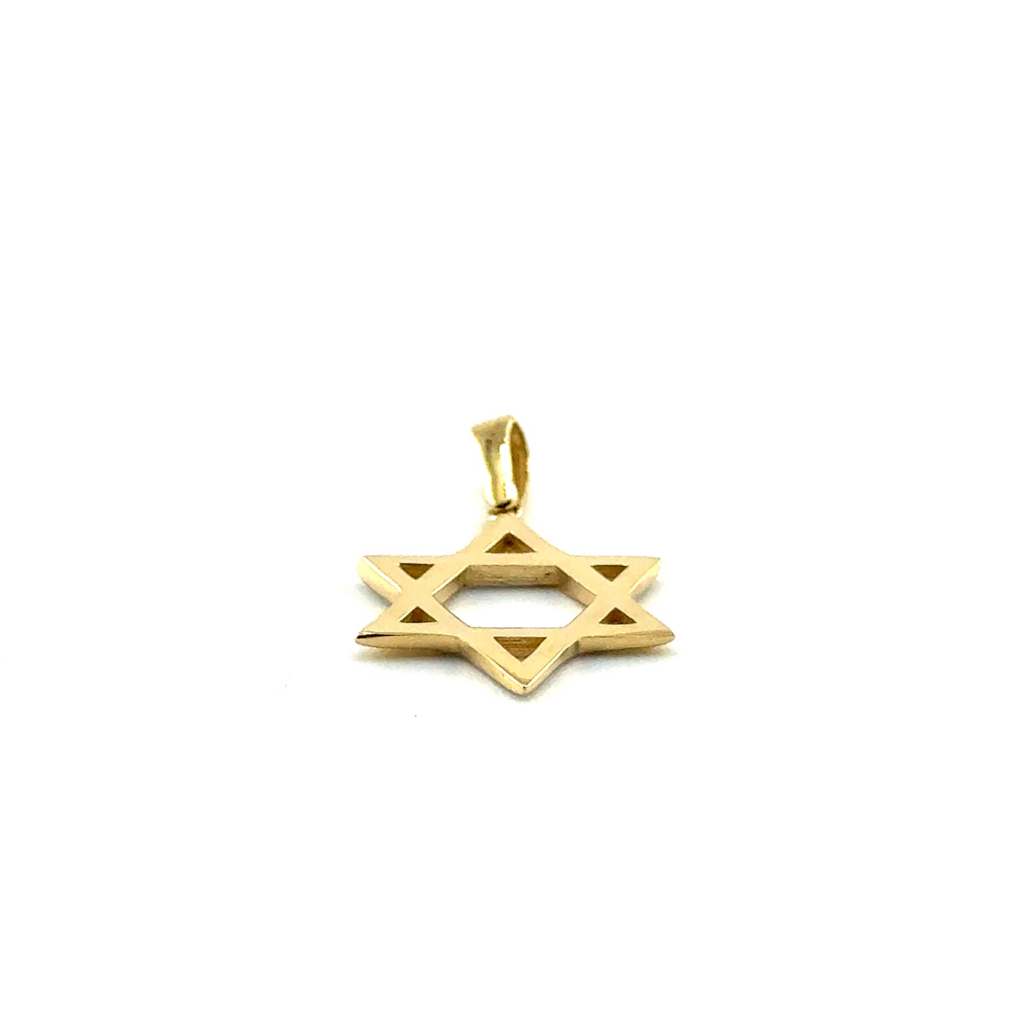 Dije Estrella de David en Oro 14K