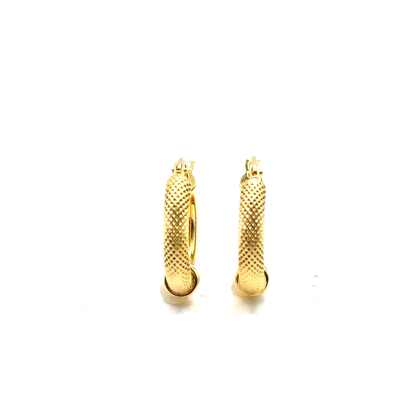 Argollas (medio matte) en Oro 10K