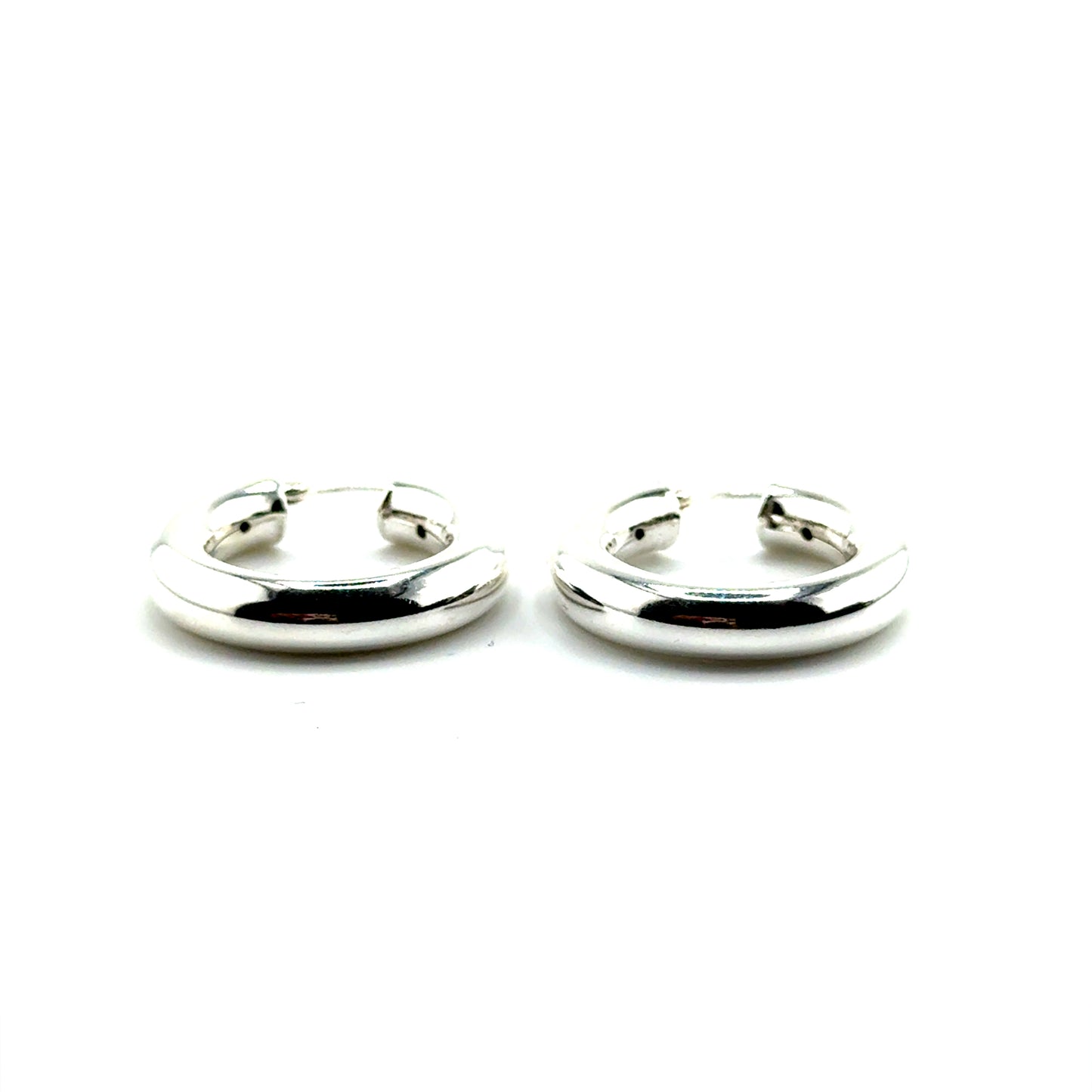 Argollas (chunky) en Plata