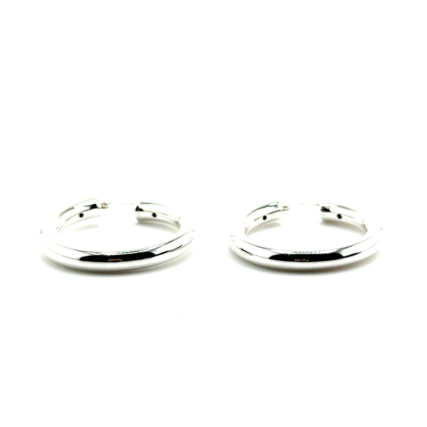 Argollas (chunky) en Plata