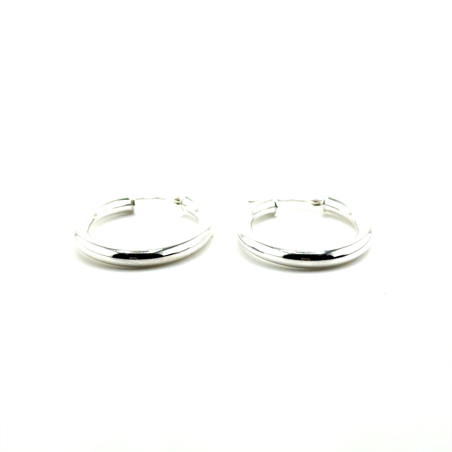 Argollas (ovalo) en Plata