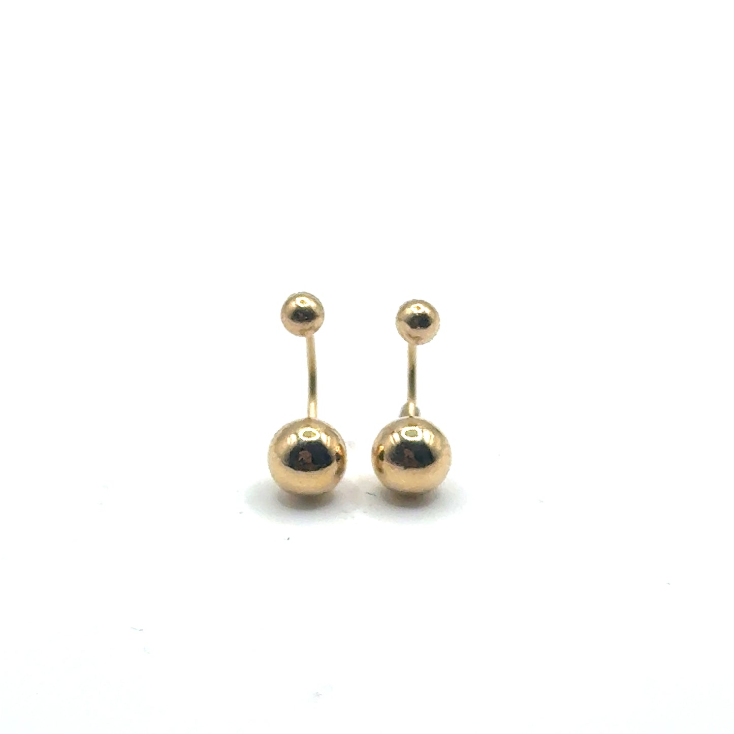 Aretes (telefono) en Oro 14K