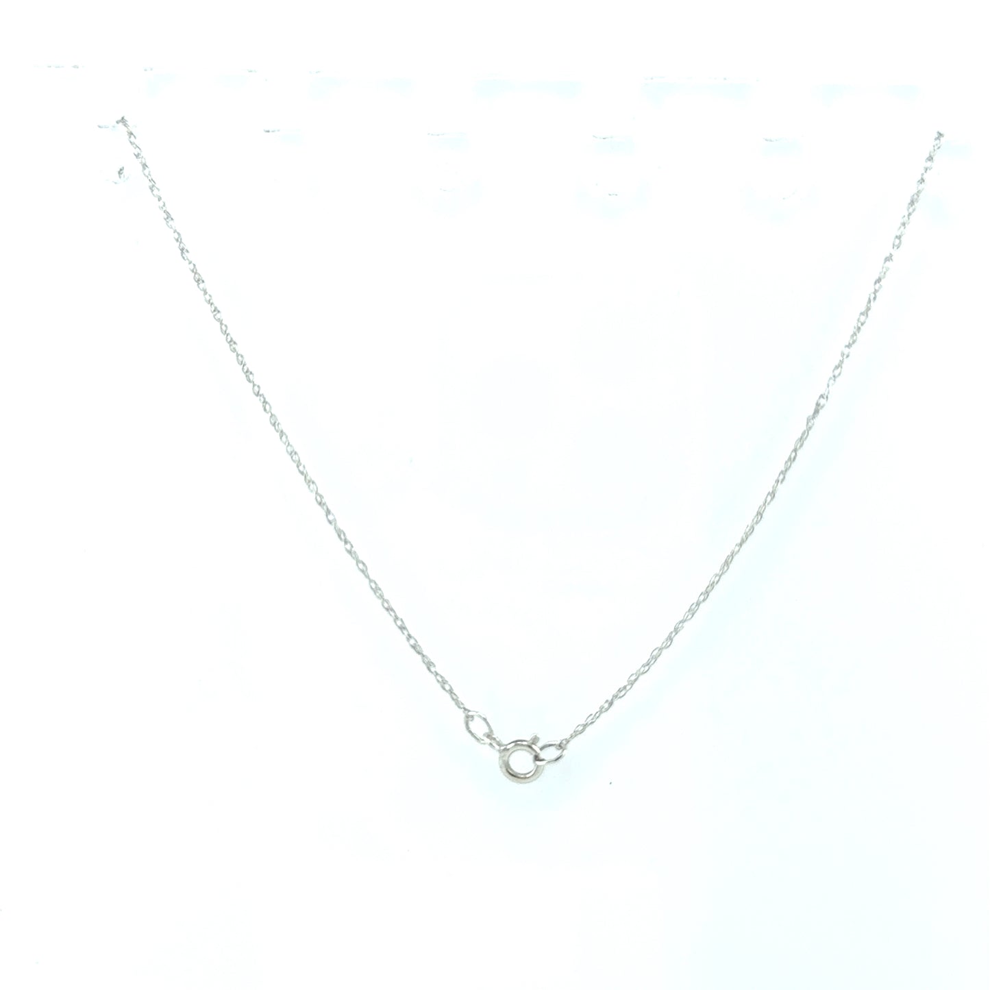 Cadena (Singapur) en Oro Blanco 14K