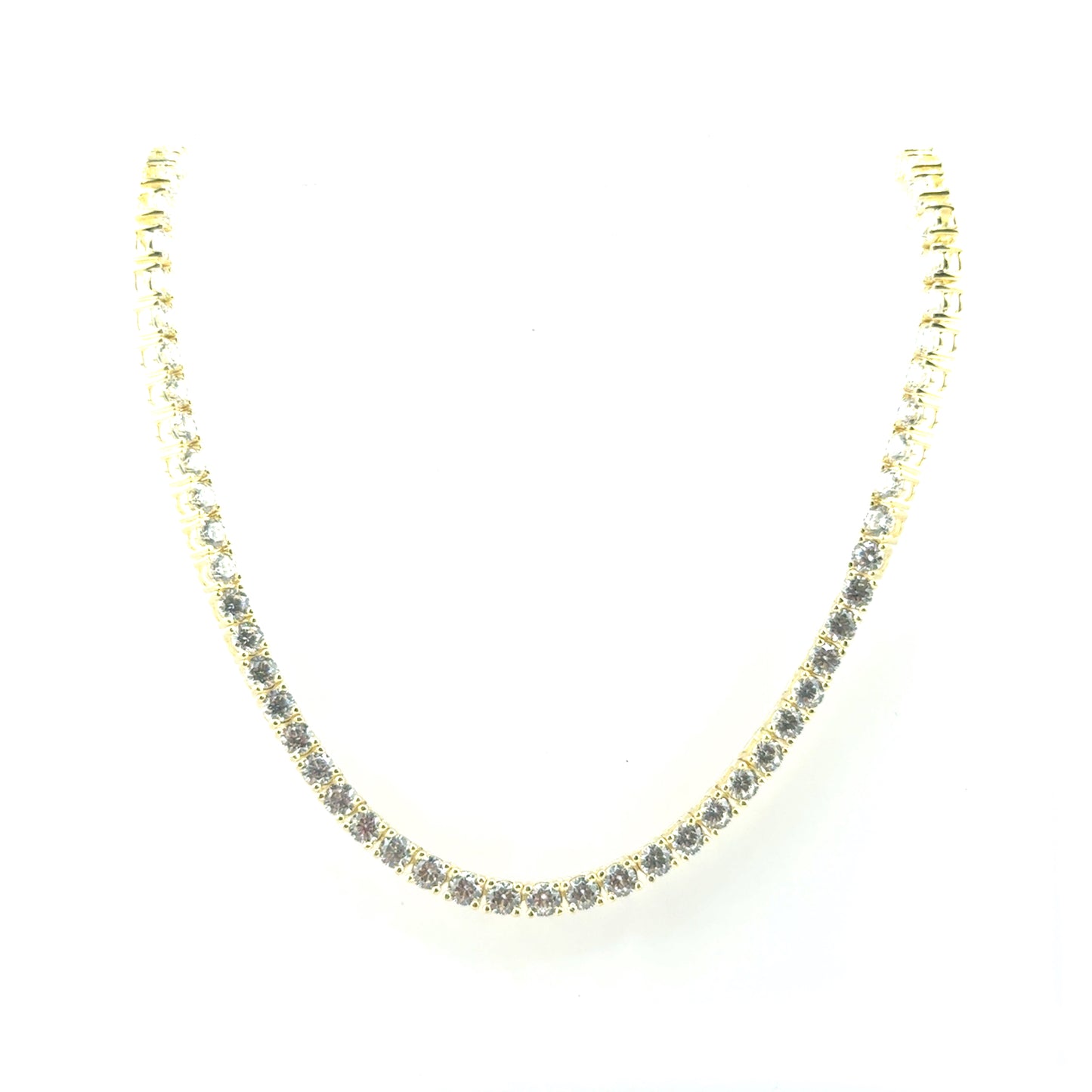 Collar Tennis con Circones en Plata (3.0mm)