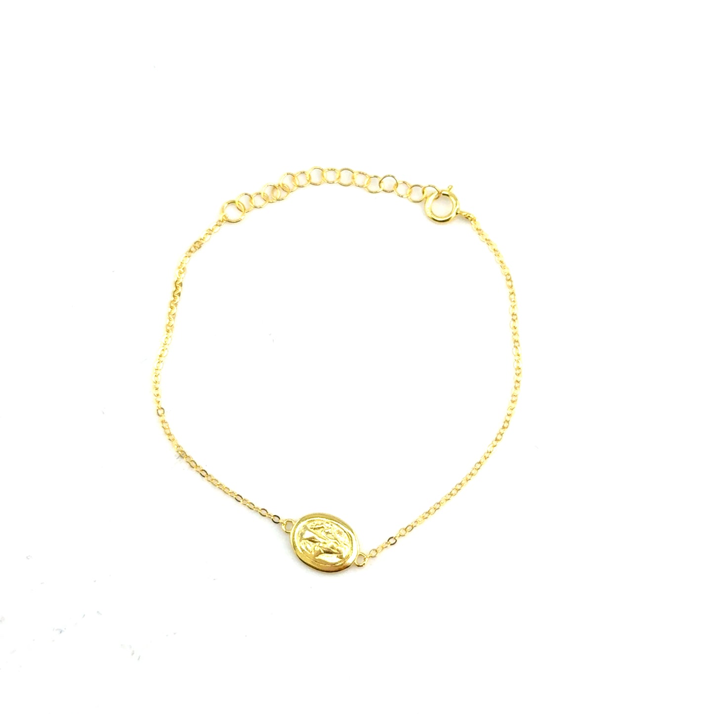 Pulsera en Plata (Virgen chiquito)