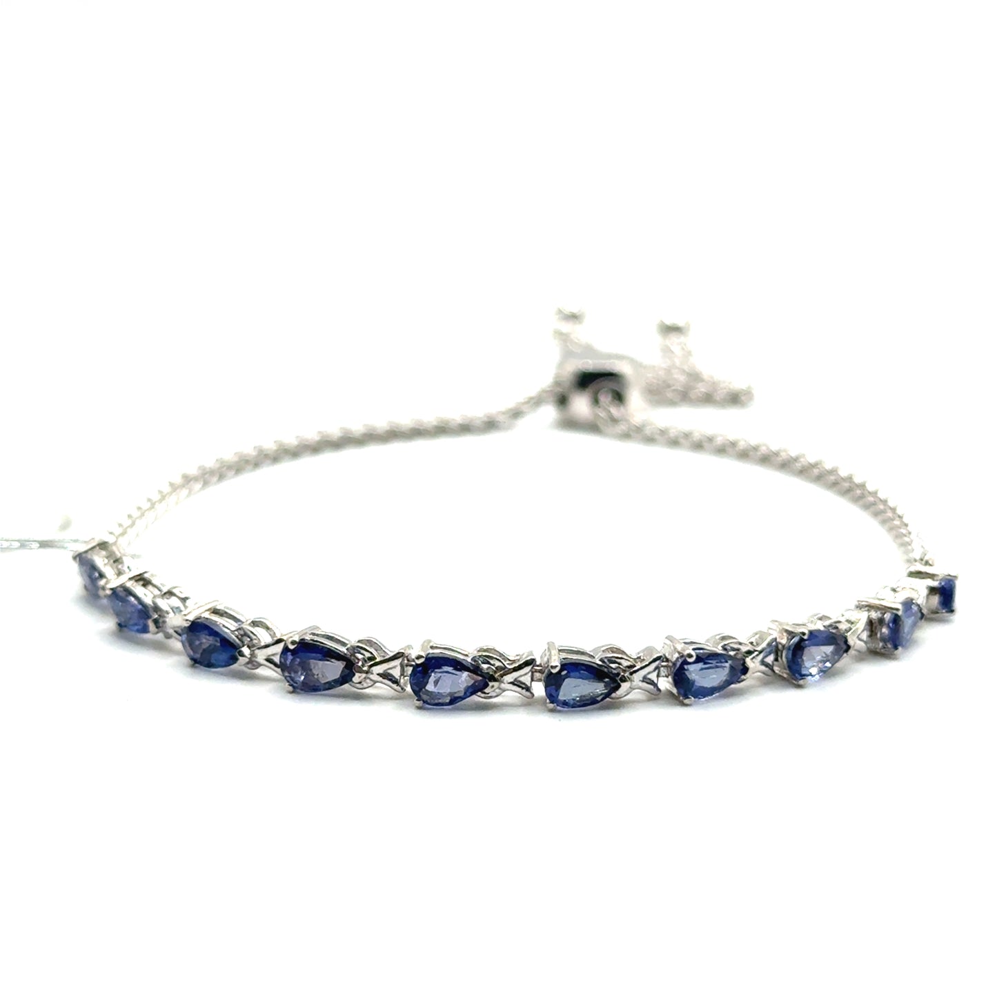 Pulsera de Tanzanita en Plata 925 (2.0cts)