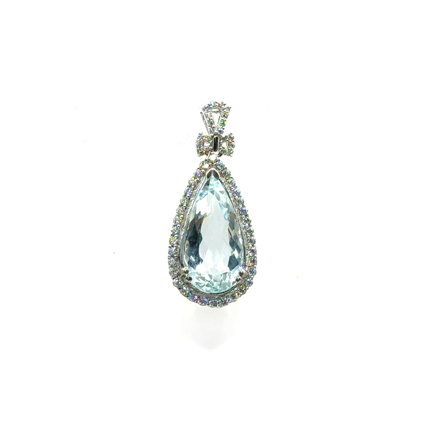 Dije de Aguamarina en Plata 925 (4.2cts)