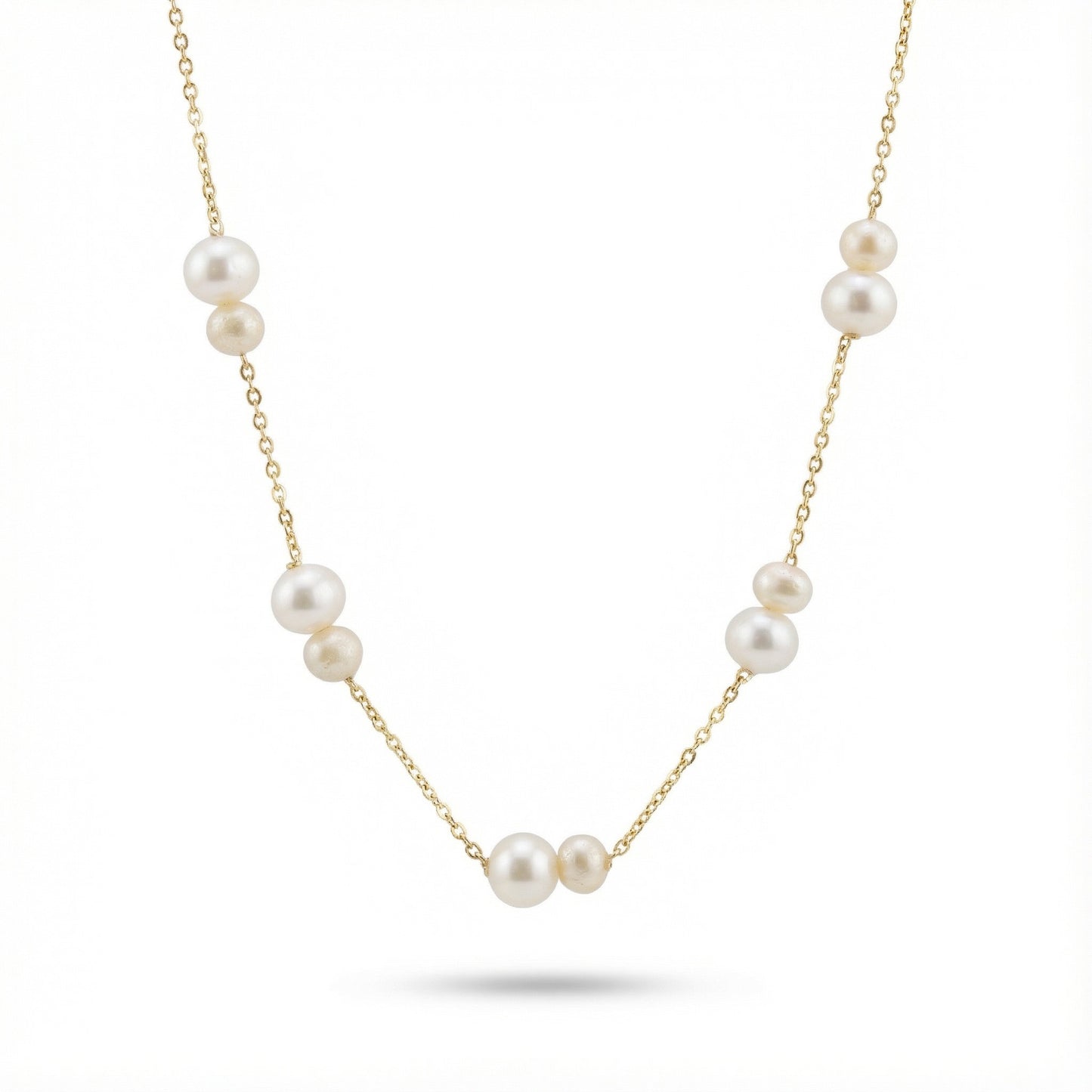 Collar de Perlas en Plata