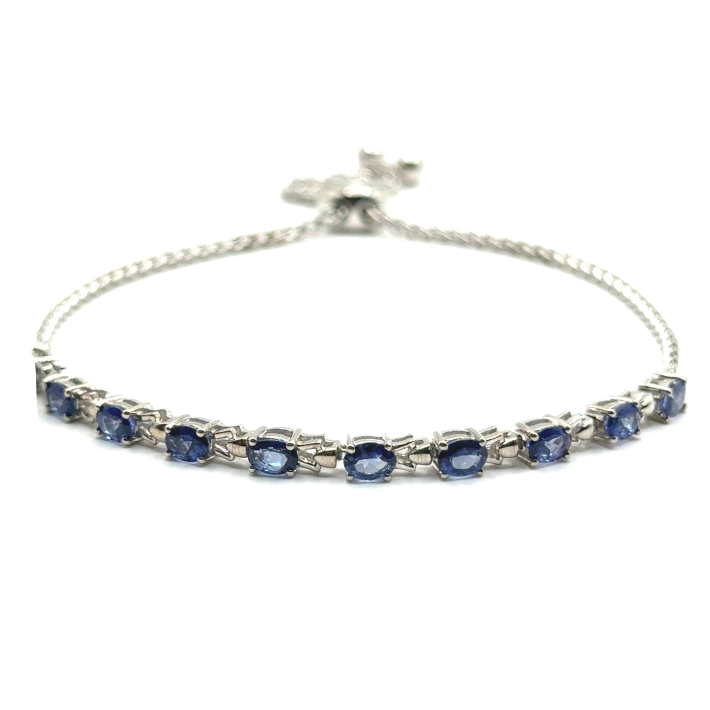 Pulsera de Tanzanita en Plata 925 (1.6cts)