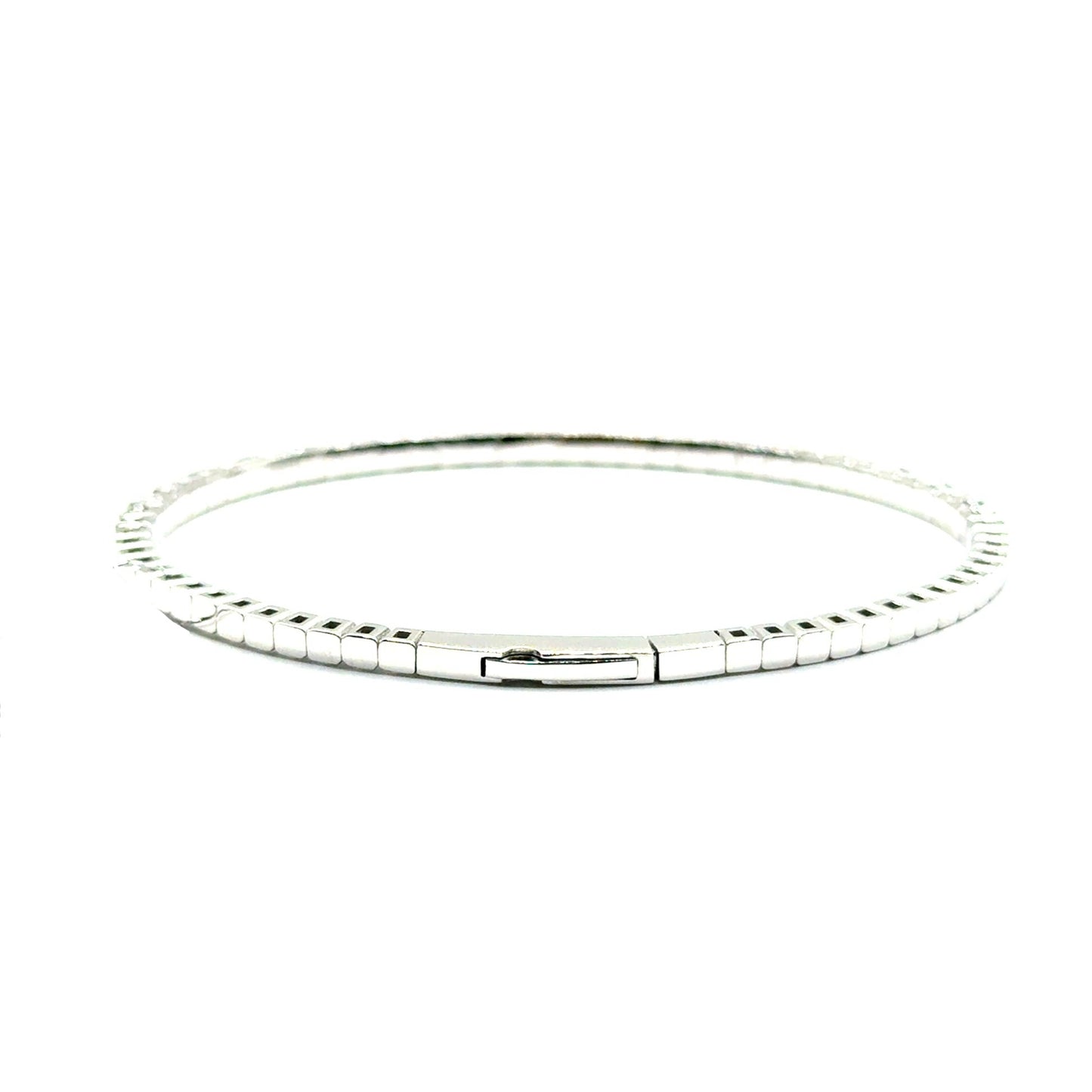 Caña Flexible de Zafiro en Plata 925 (2.0cts)