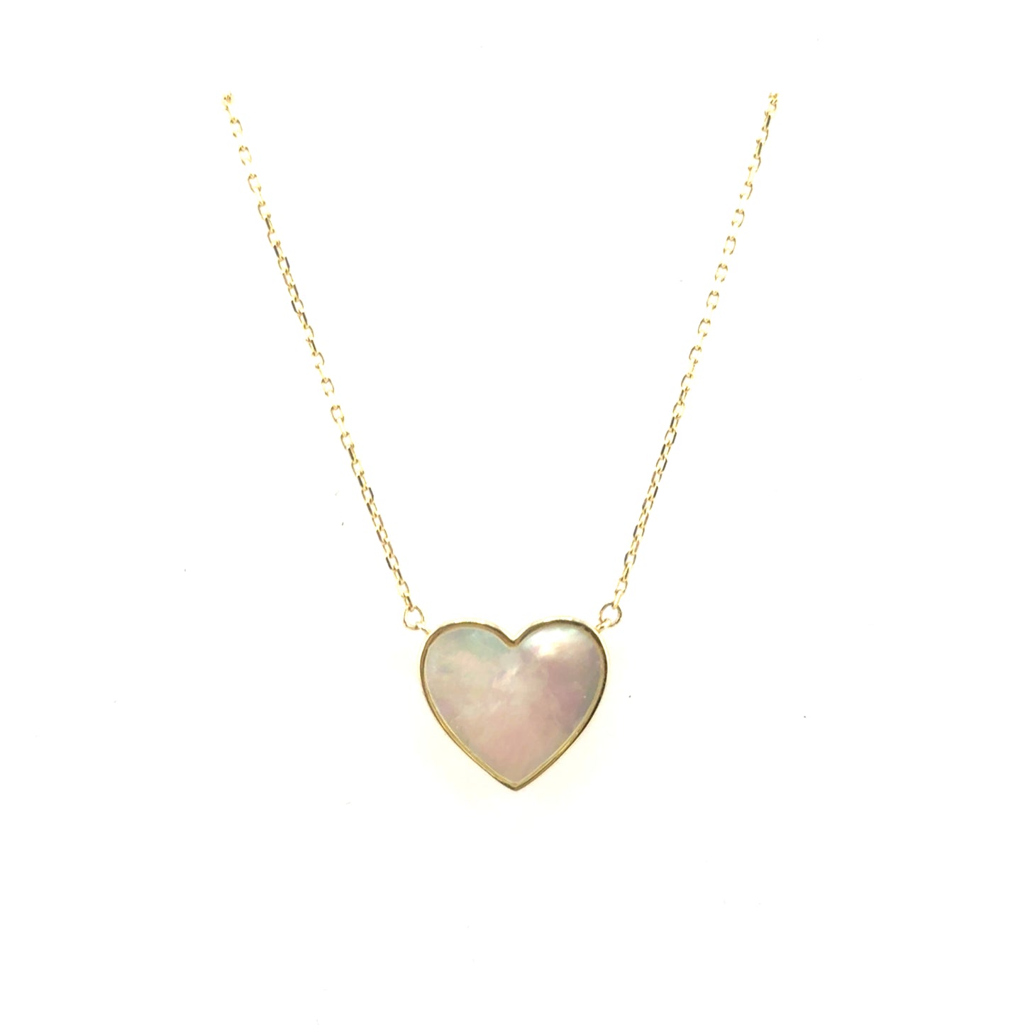 Collar de Corazon en Oro