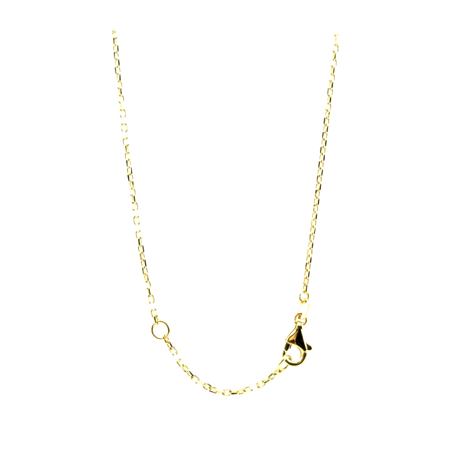 Collar Trebol (madre de perla) en Oro 10K