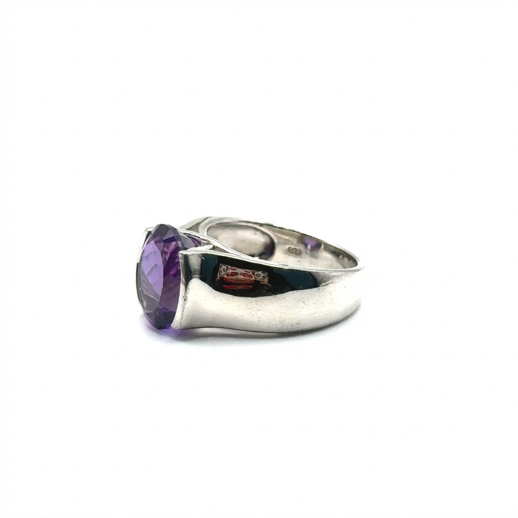 Anillo de Amatista en Plata 925 (4.5cts)