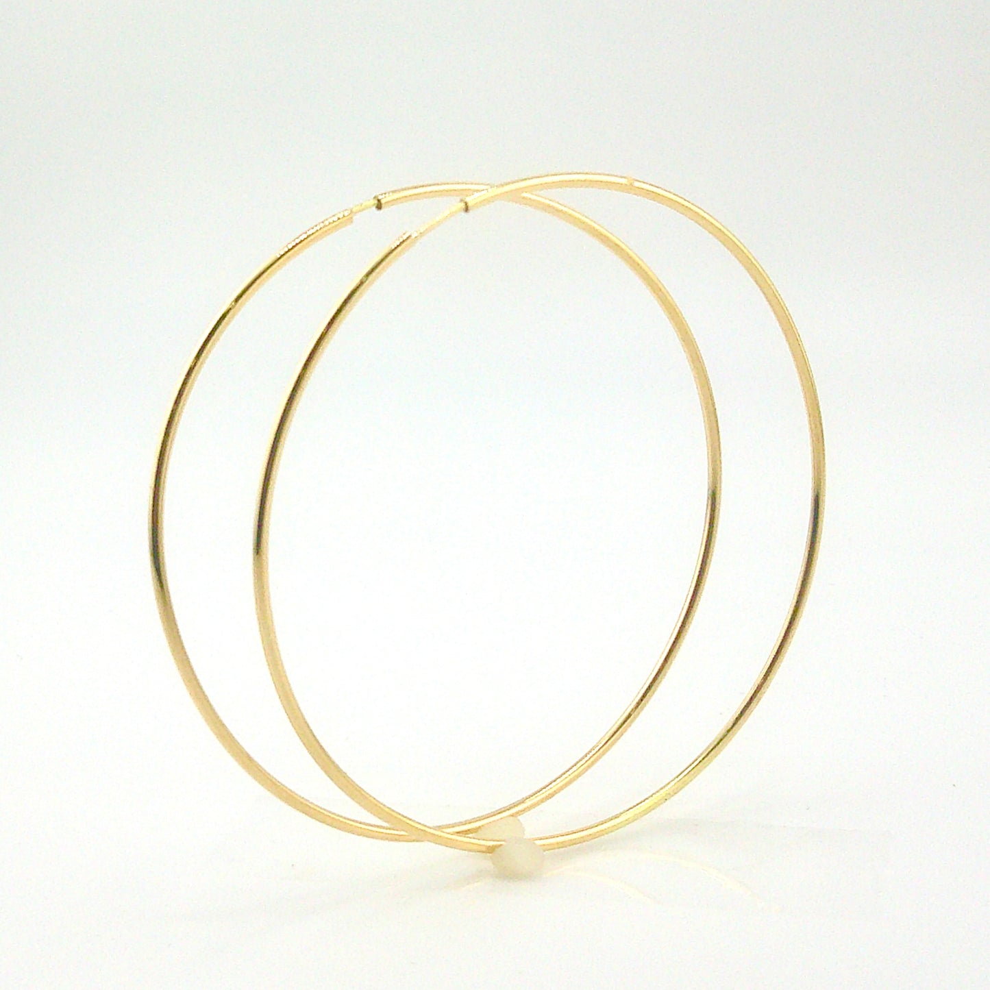 Argollas Flexible en Oro 18K