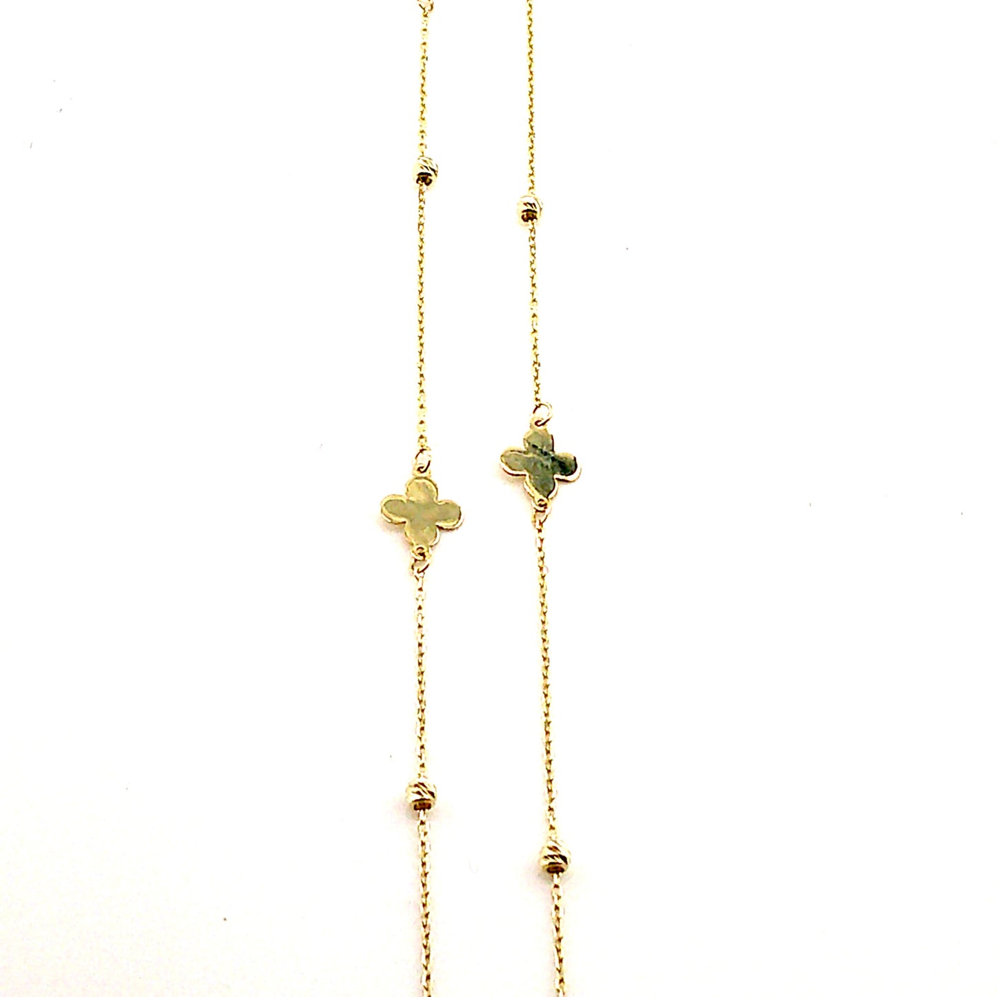 Collar (trebol) en Oro
