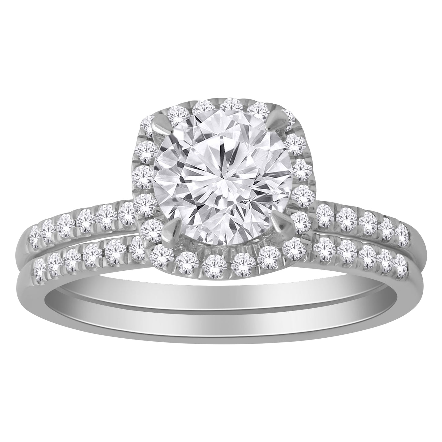 Anillo de Boda (diamante laboratorio) en Oro