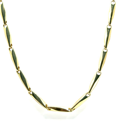 Cadena  (marquise) en Oro 10K