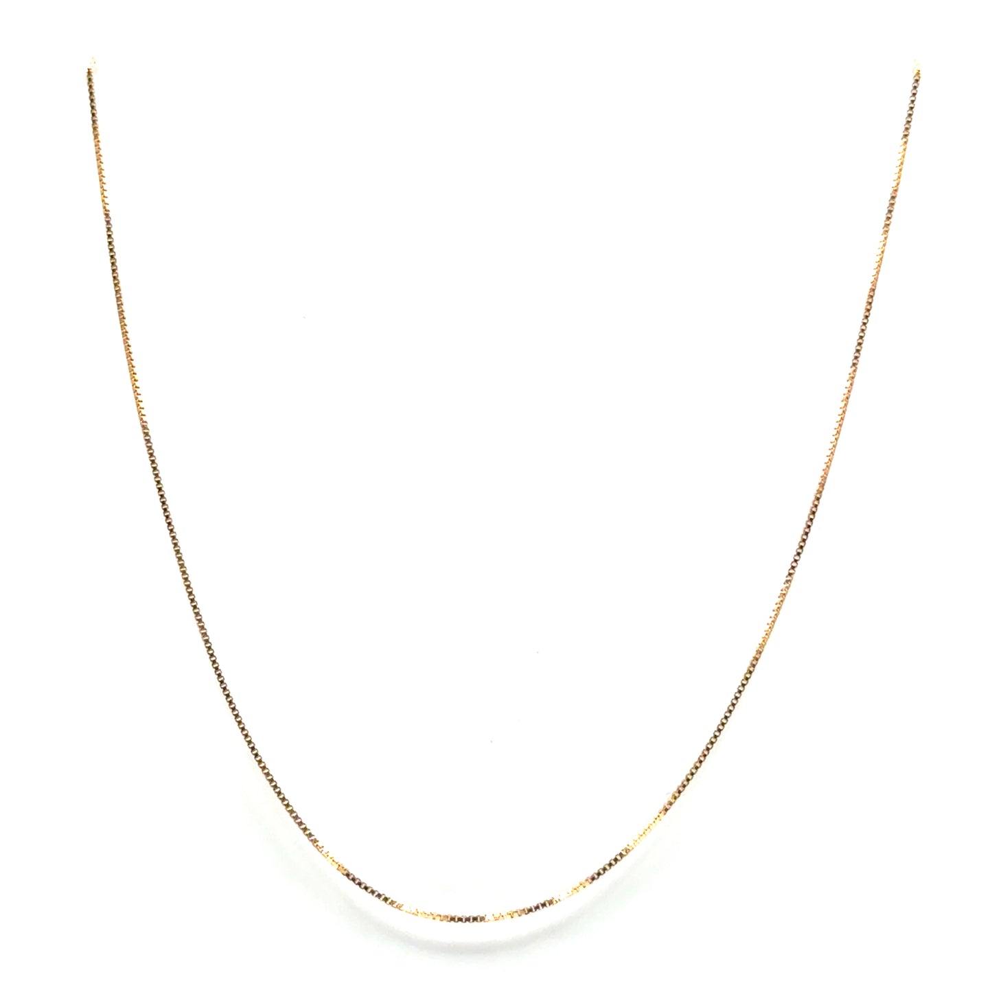 Cadena Veneciana (45cm) en Oro Rosado 14K