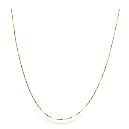 Cadena Veneciana (45cm) en Oro Rosado 14K