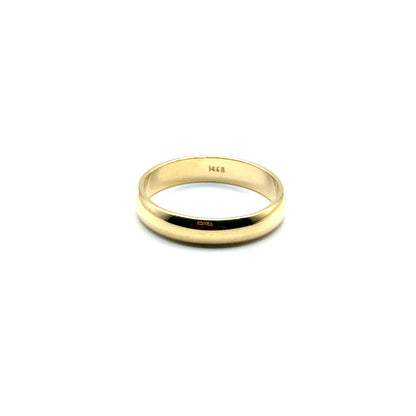 Banda (4mm) en Oro 14K