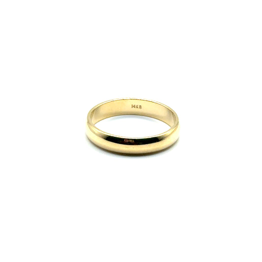 Banda (4mm) en Oro 14K