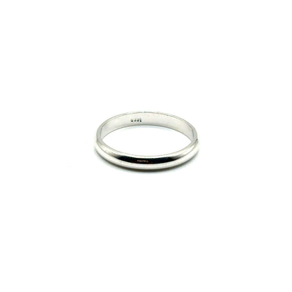 Banda (3mm) en Oro Blanco 14K