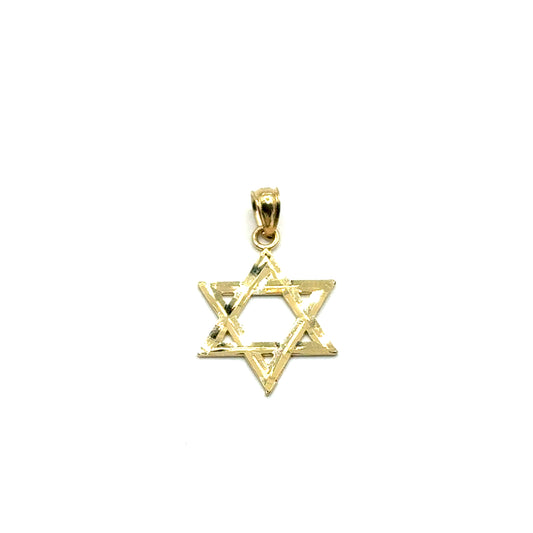 Dije (Estrella de David) en Oro 14K