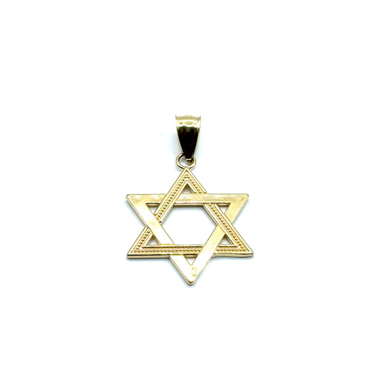 Dije (Estrella de David) en Oro 14K
