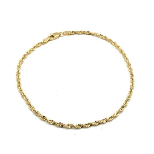 Pulsera Cordon en Oro 14K