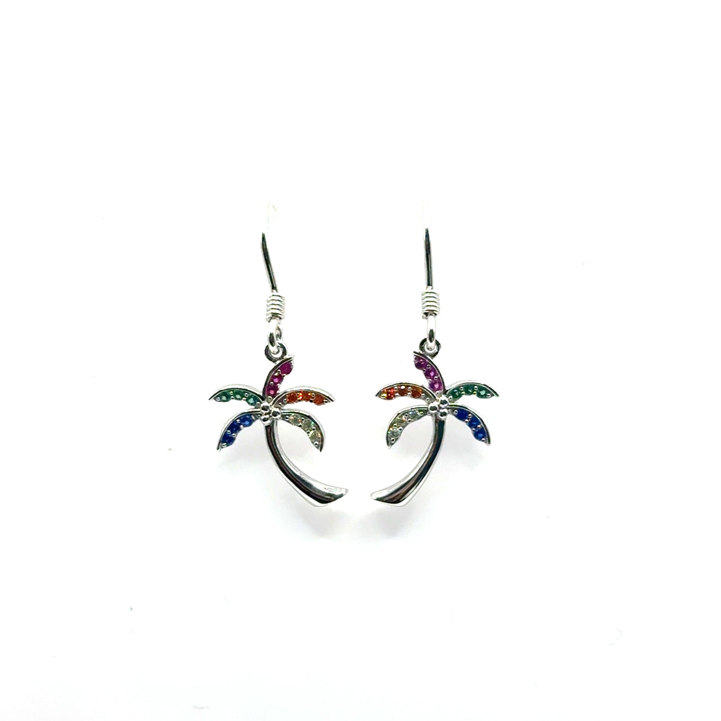 Aretes (Palmera) en Plata 925