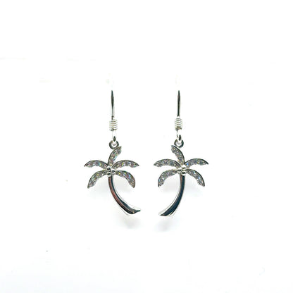 Aretes (Palmera) en Plata 925
