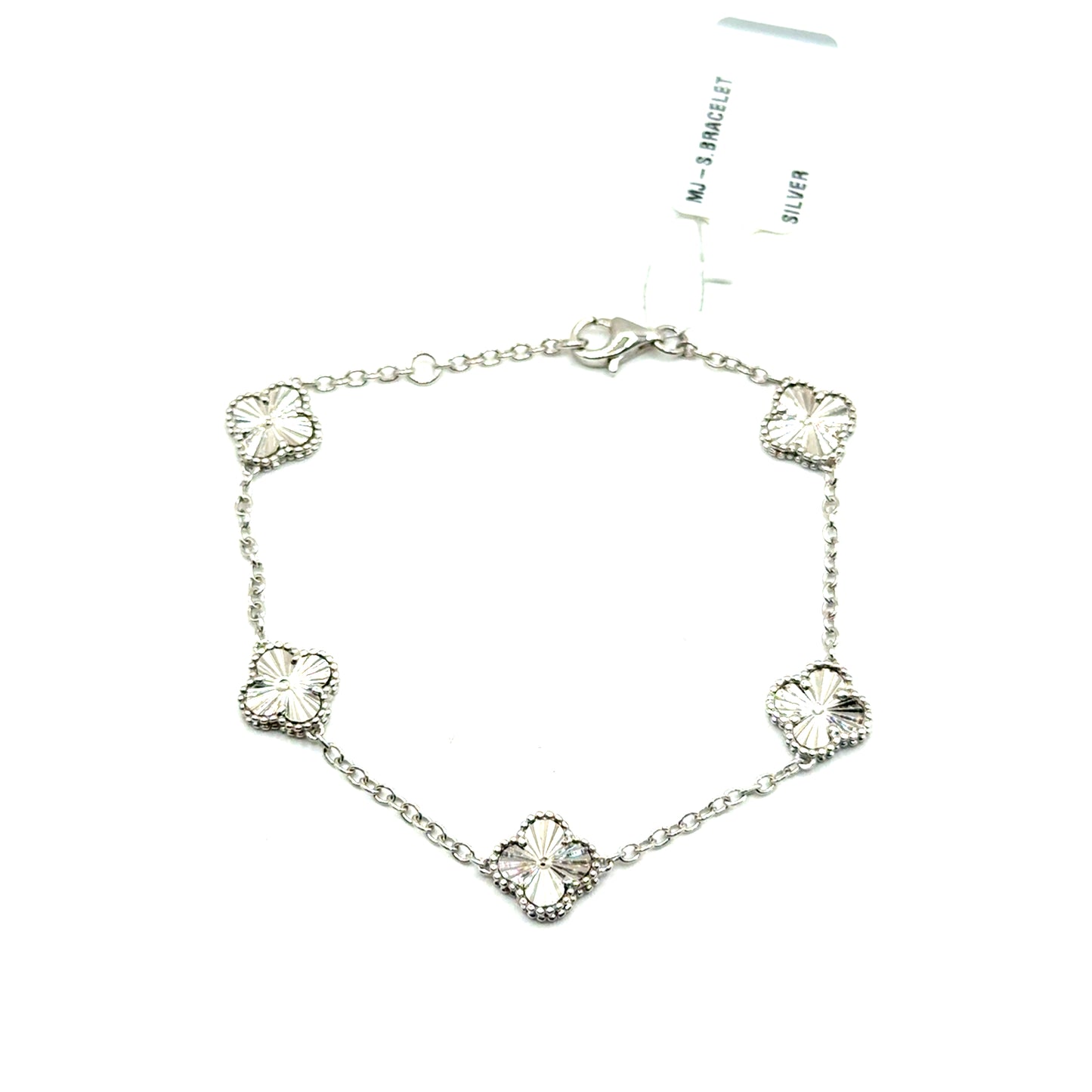 Pulsera (trebol) en Plata 925