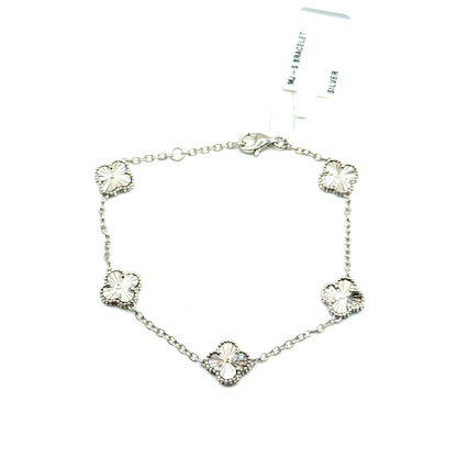 Pulsera (trebol) en Plata 925
