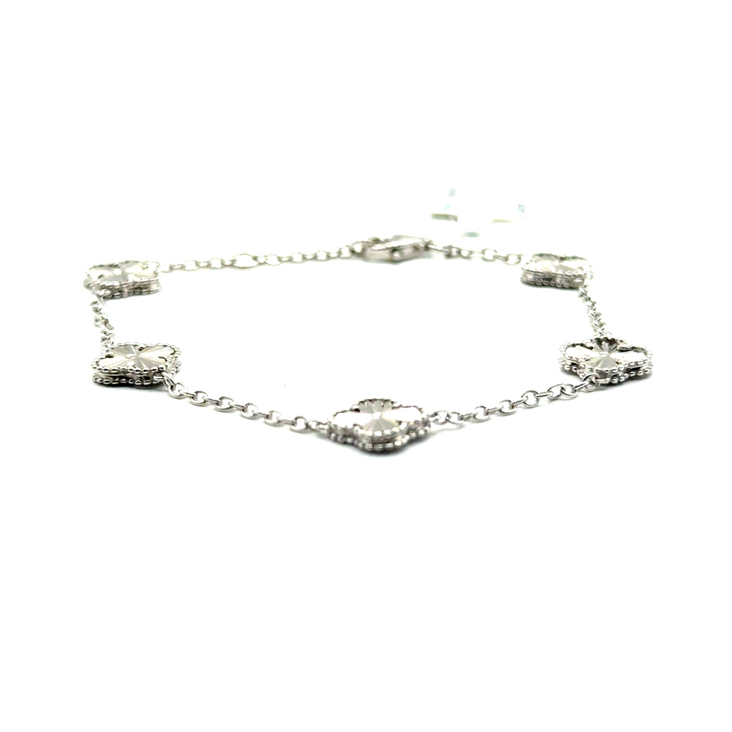 Pulsera (trebol) en Plata 925