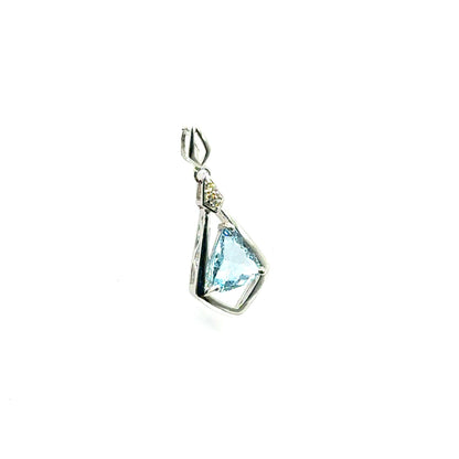 Dije de Aguamarina en Plata 925 (1.6cts)