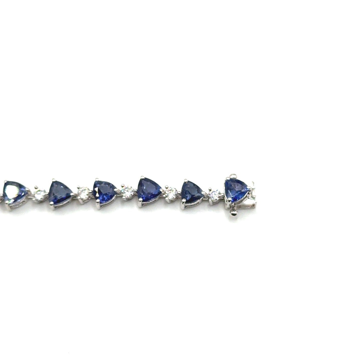 Pulsera de Tanzanita en Plata 925 (7.6cts)